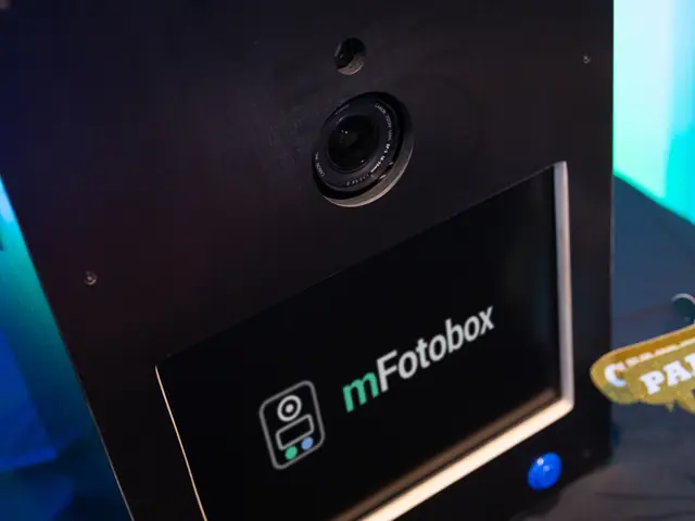 Die Fotobox ist schlicht und kompakt.